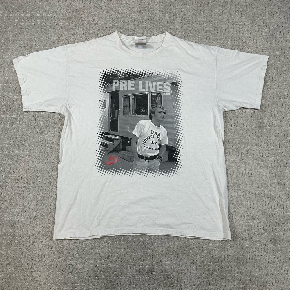Vintage Nike Steve Prefontaine Pre Lives T-shirt